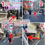 504호 시텐노지역앞 츠텐카쿠 아베노 하루카스 스파월드 난바근접